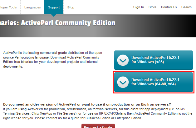 activeperl 5.10 0